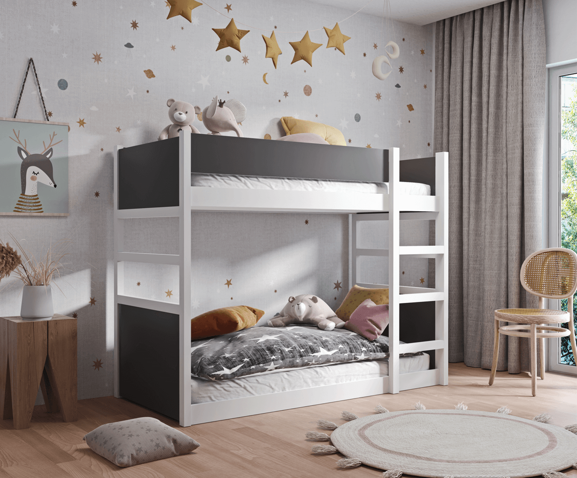 SIMON bunk bed low Simon κουκέτα για 2 παιδιά - Image 1