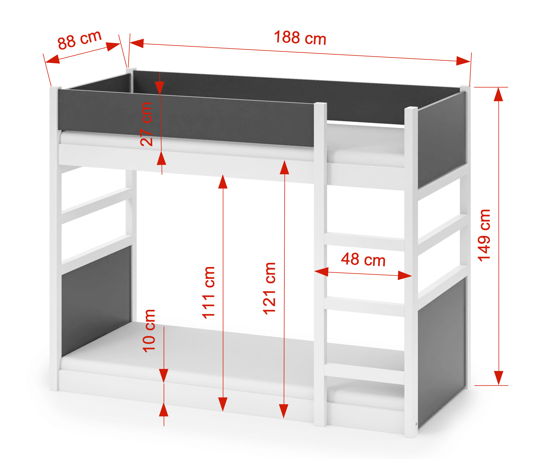 SIMON dimensions Simon κουκέτα για 2 παιδιά - Image 3