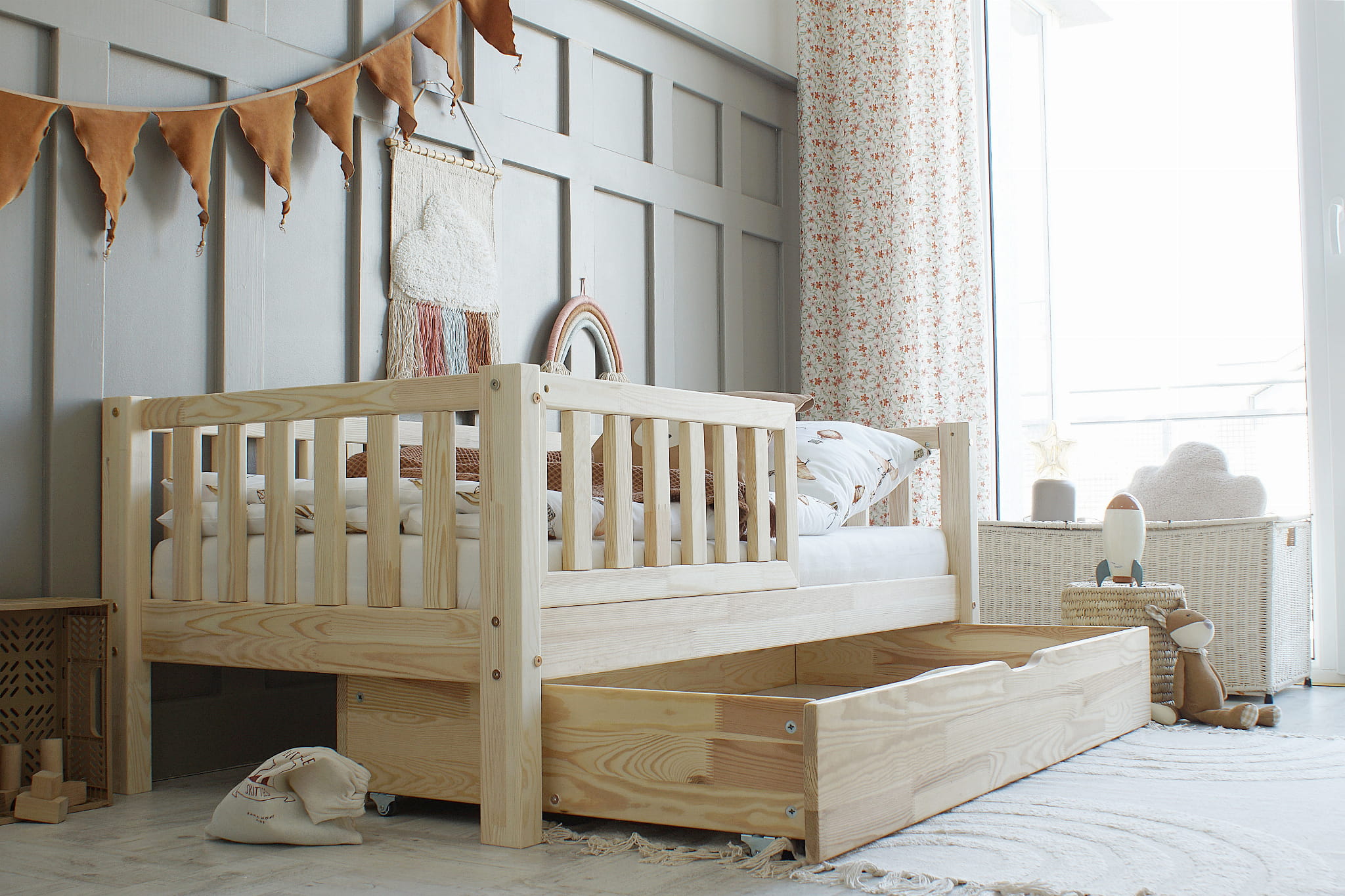 Basic love plus drawer Basic Love PLUS κρεβάτι μασίφ με συρτάρι / δεύτερο κρεβάτι - Image 3