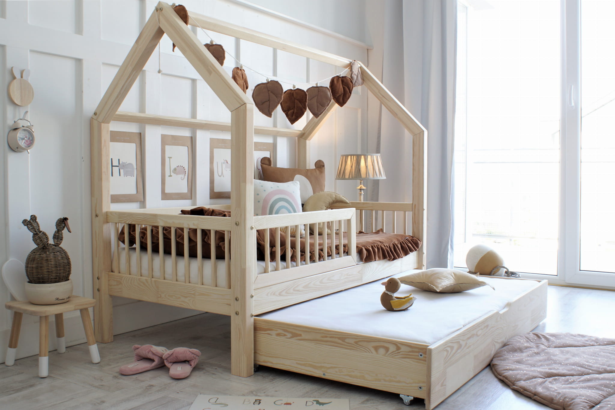 Pioli20cm40 Pioli PLUS κρεβάτι μασίφ με συρτάρι / δεύτερο κρεβάτι - Image 1