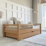 Basic Plus παιδικό κρεβάτι με στρογγυλό κάγκελο και συρτάρι ή δεύτερο κρεβάτι - Image 11
