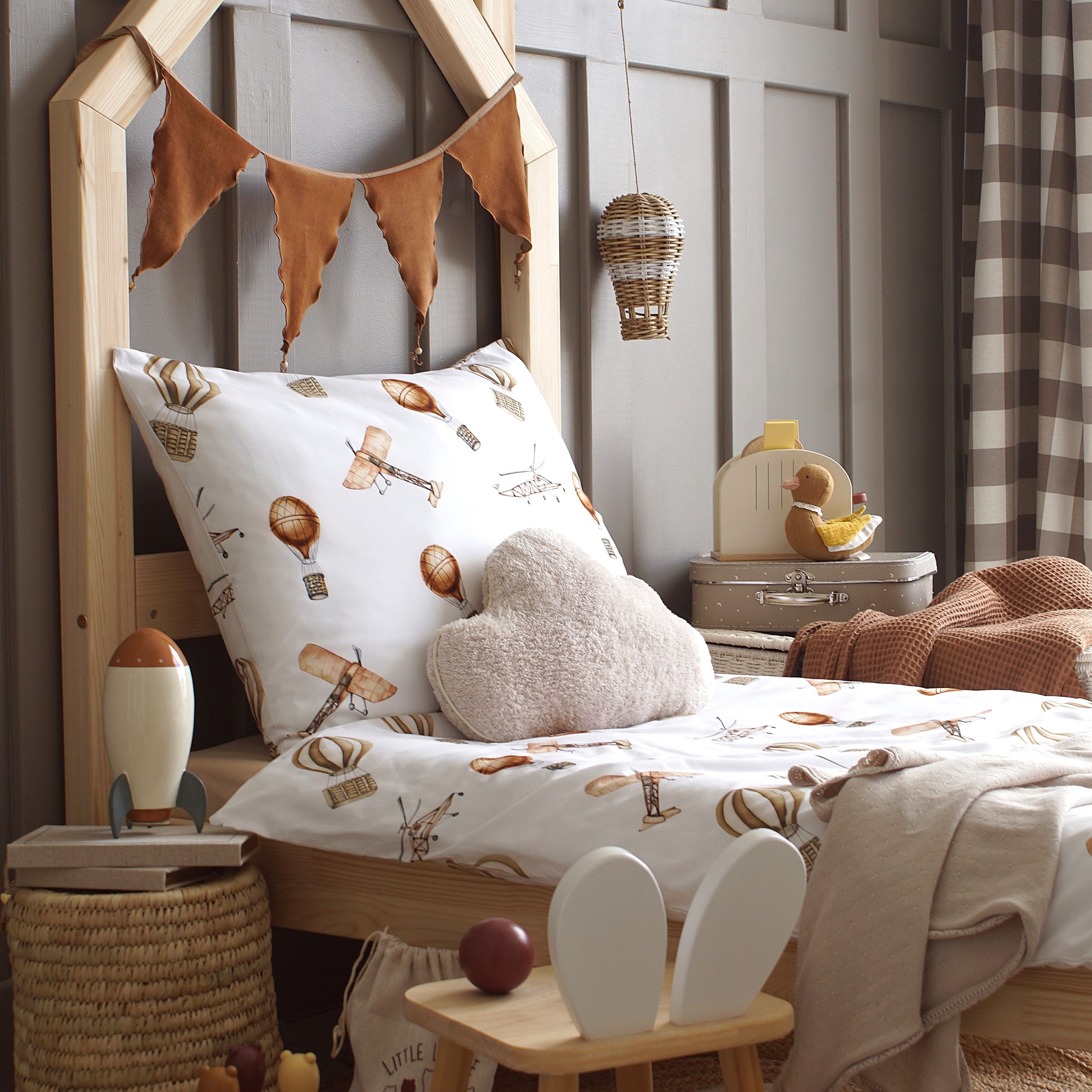 0141-1-scaled Σετ παπλωματοθήκη και μαξιλαροθήκη Balloons - Image 6