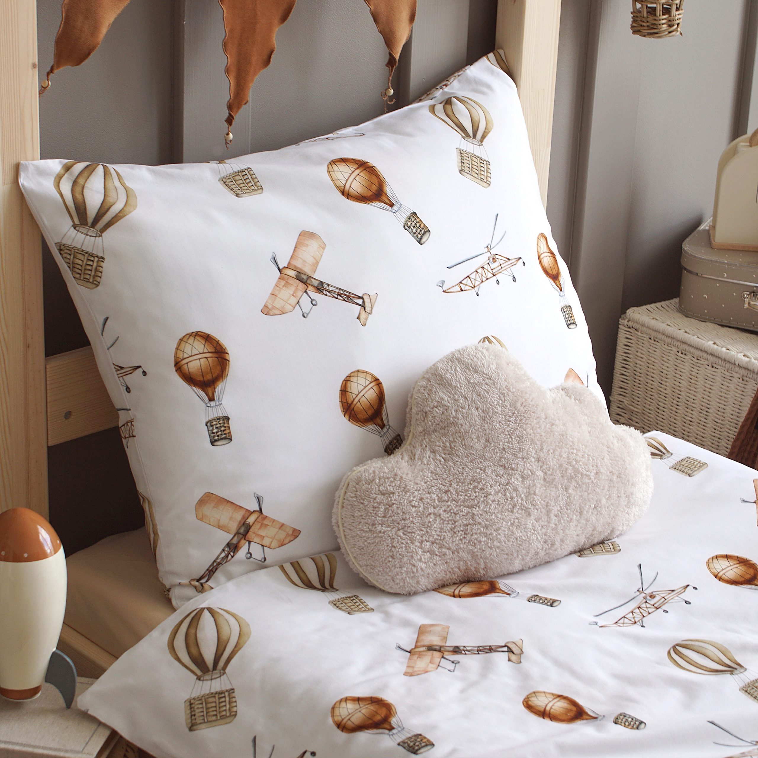 0141-5-scaled Σετ παπλωματοθήκη και μαξιλαροθήκη Balloons - Image 1