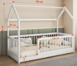 Greta Κρεβάτι Σπιτάκι ΜΑΣΙΦ - Image 2