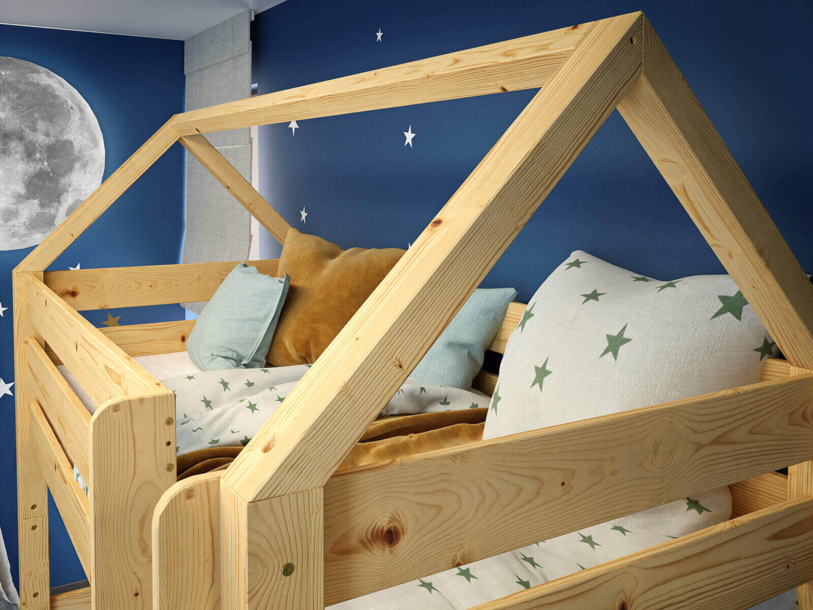 JAN SKEPI EVEREST Κουκέτα ΜΑΣΙΦ για στρώματα 200×90 - Image 4