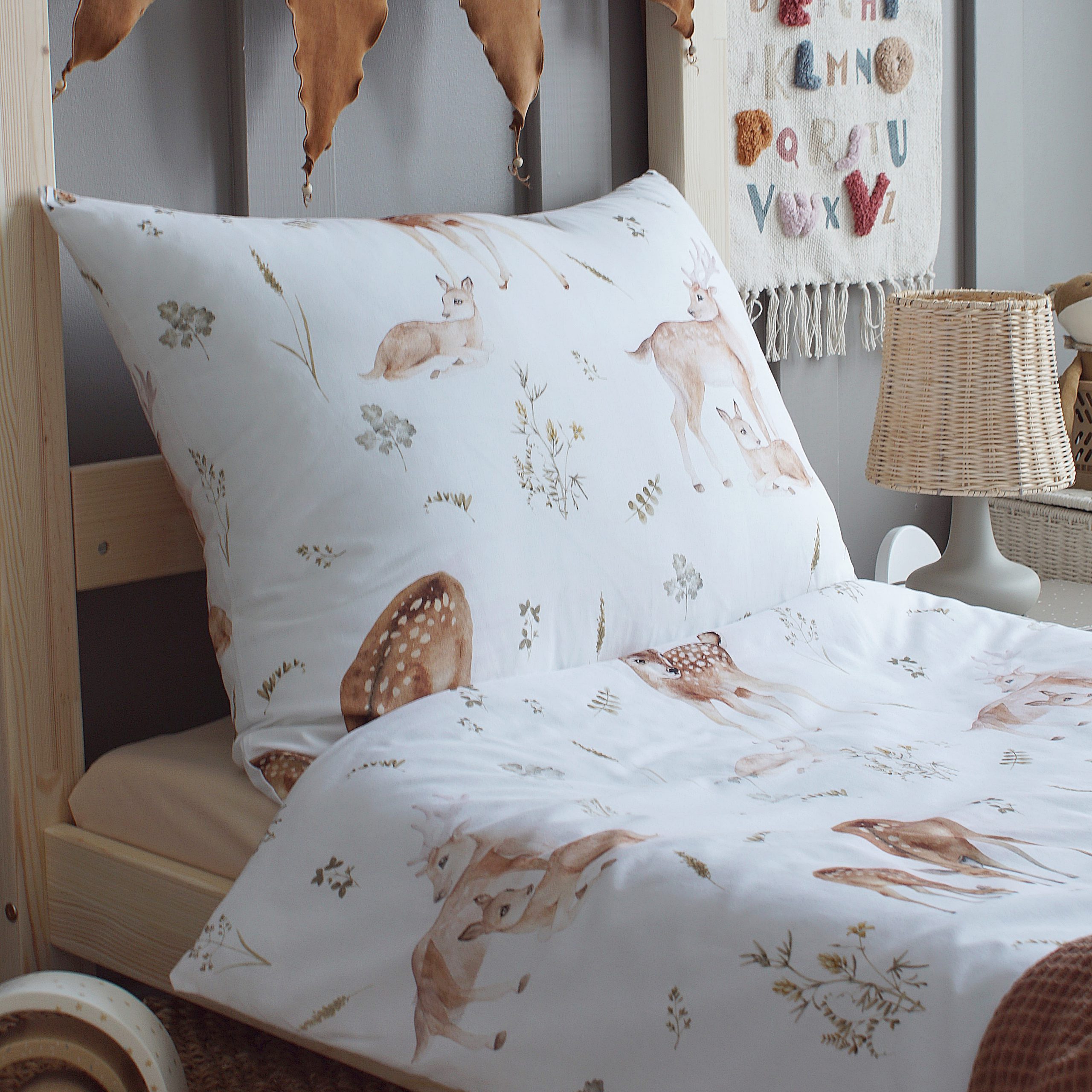 0140-3-1-scaled Σετ παπλωματοθήκη και μαξιλαροθήκη Deer - Image 4