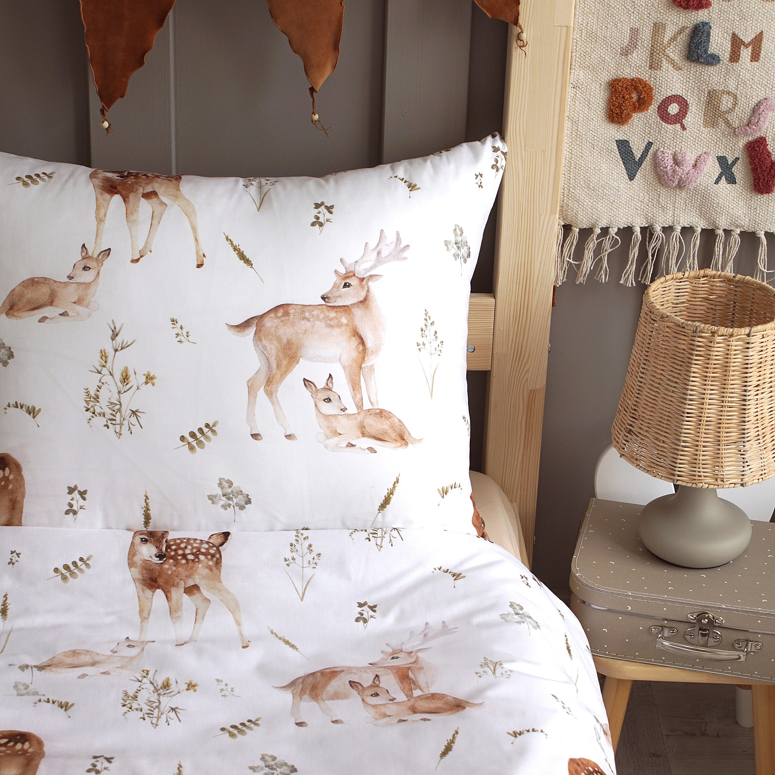0140-7-scaled Σετ παπλωματοθήκη και μαξιλαροθήκη Deer - Image 5