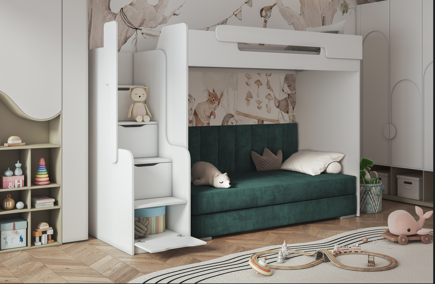 Dorian Coimbra DORIAN Κουκέτα με καναπέ-κρεβάτι Coimbra - Image 1