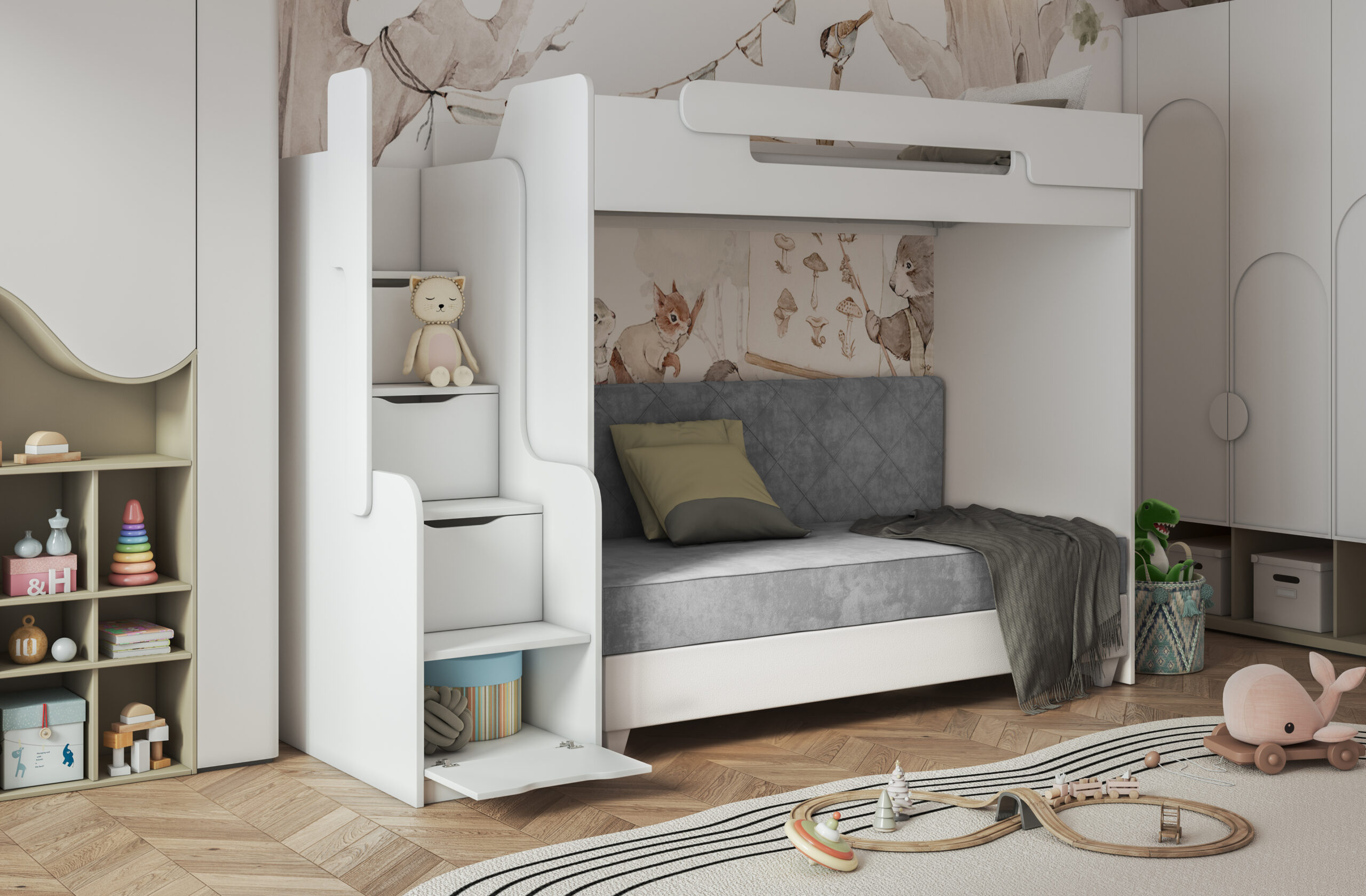 Dorian+Lagos II DORIAN Κουκέτα με καναπέ-κρεβάτι Lagos - Image 1