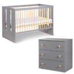 Ολοκληρωμένο δωμάτιο Pauline με Κούνια και Συρταριέρα