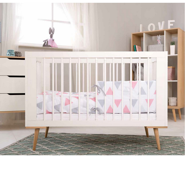 Sofie_3 Κούνια κρεβάτι Sofie 120x60 εκ. Λευκή - Image 6