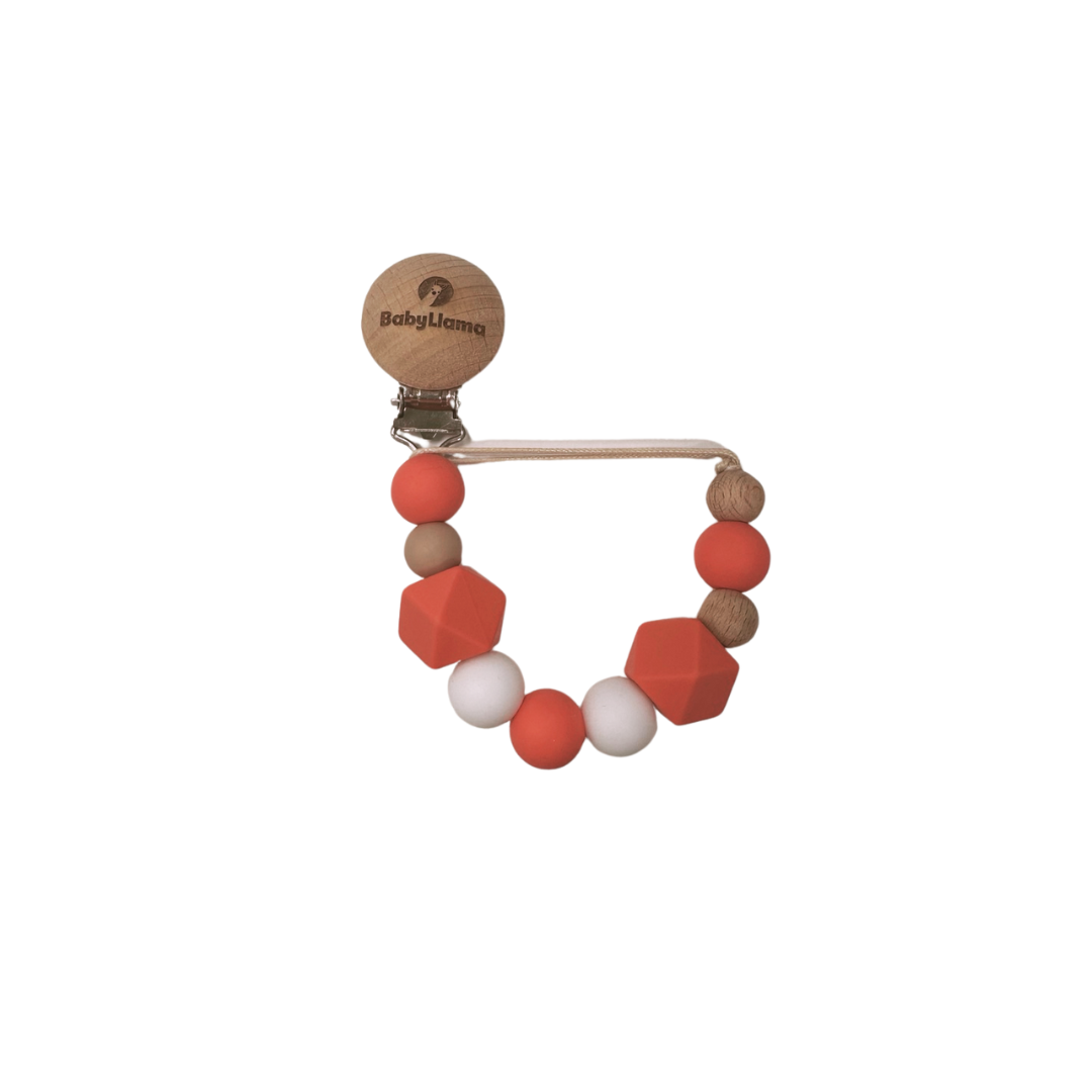 Untitled design (65) Κλιπ Πιπίλας premium Peach 0μ+ - Image 1