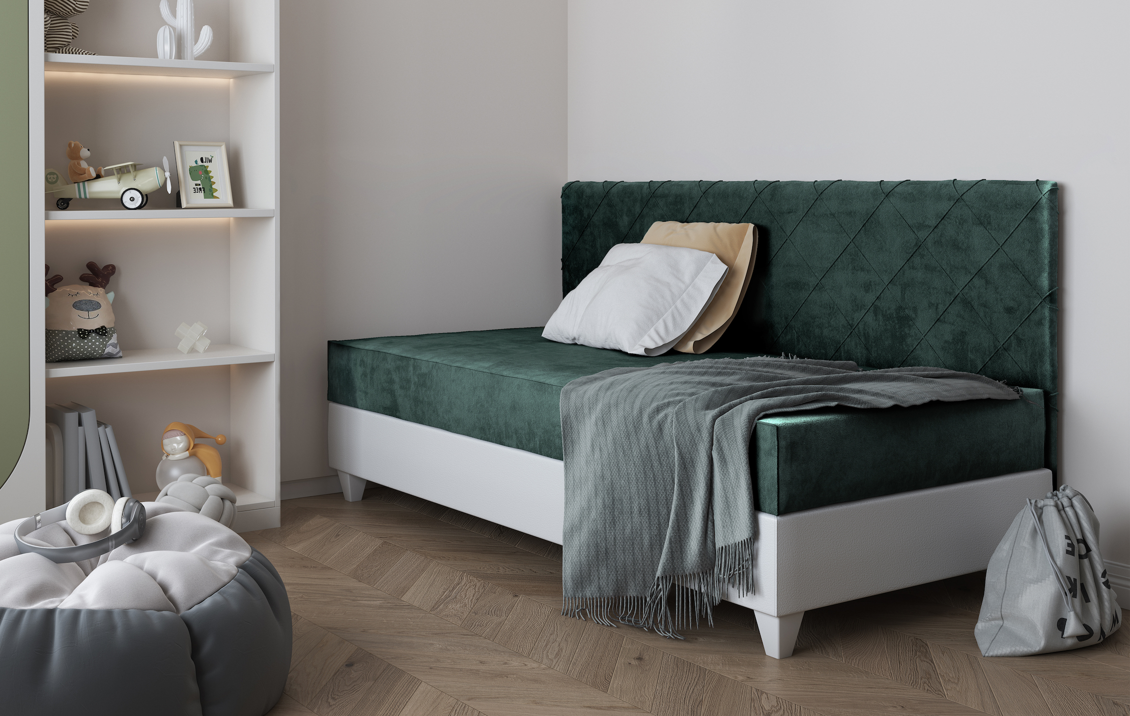 lagos-ii-zielony DORIAN Κουκέτα με καναπέ-κρεβάτι Lagos - Image 5