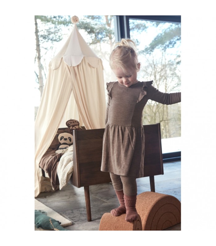 -100-o (1) Κουνουπιέρα / Canopy Εκρού 100% οργανικό βαμβάκι - Image 3