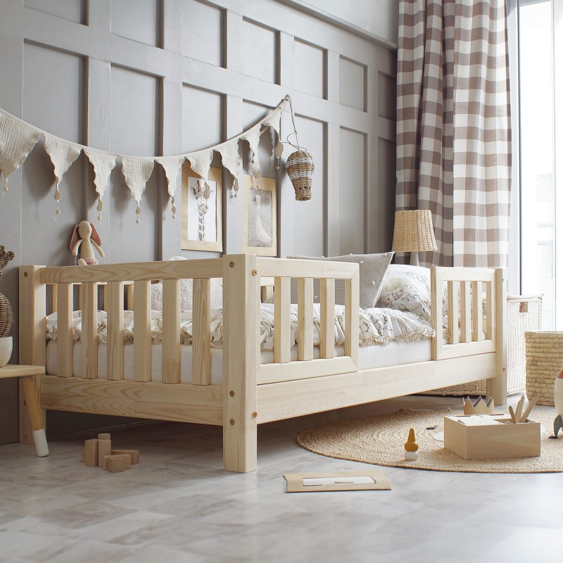 11_49 Basic Love Duo Montessori παιδικό κρεβάτι μασίφ - Image 1