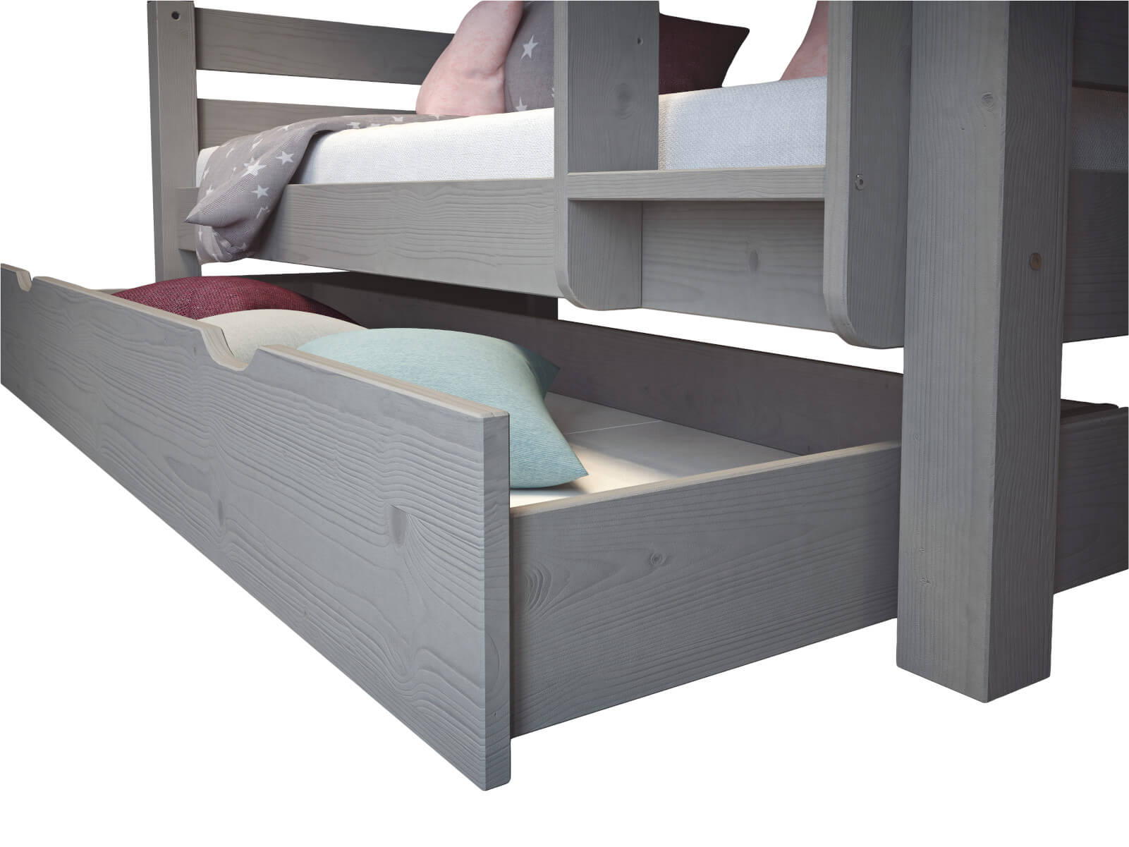 6aa5ddc069d5adbfff82c8c2e2e9f3dd EVEREST Κουκέτα ΜΑΣΙΦ για στρώματα 200×90 Γκρι (ΧΩΡΙΣ ΣΚΕΠΗ) - Image 7