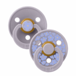 BIBS Colour 2 PACK Jasmine Fossil Grey mix 0-6 μηνών 2τμχ