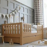 Basic Love Plus Duo παιδικό κρεβάτι με πλακέ κάγκελο και με συρόμενο κρεβάτι ή αποθηκευτικό χώρο - Image 15