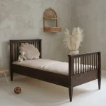Boho παιδικό κρεβάτι με στρογγυλό κάγκελο - Image 13