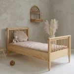 Boho παιδικό κρεβάτι με στρογγυλό κάγκελο - Image 3