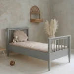 Boho παιδικό κρεβάτι με στρογγυλό κάγκελο - Image 5