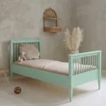 Boho παιδικό κρεβάτι με στρογγυλό κάγκελο - Image 7