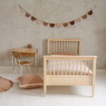 Boho with rung rail κρεβάτι από μασίφ ξύλο - Image 2