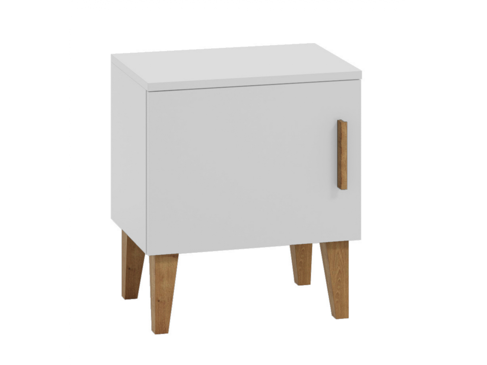 kubi-biala Κομοδίνο Kubi Λευκό - Image 1