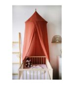 Κουνουπιέρα / Canopy Υφασμάτινη Κεραμιδί 260εκ. - Image 2