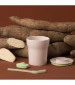 Ποτηράκι PLA με καλαμάκι Ροζ - Image 5