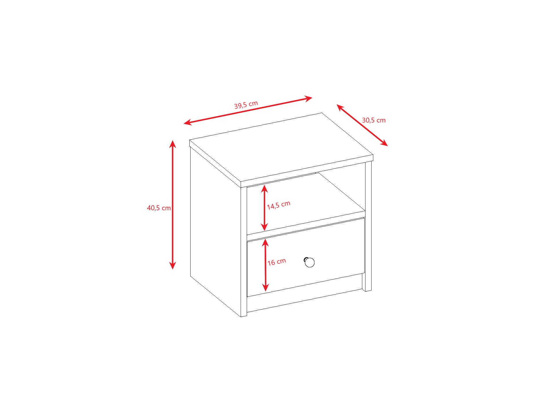 szafka-nocna-babydreams (3) Κομοδίνο Babydreams - Image 3