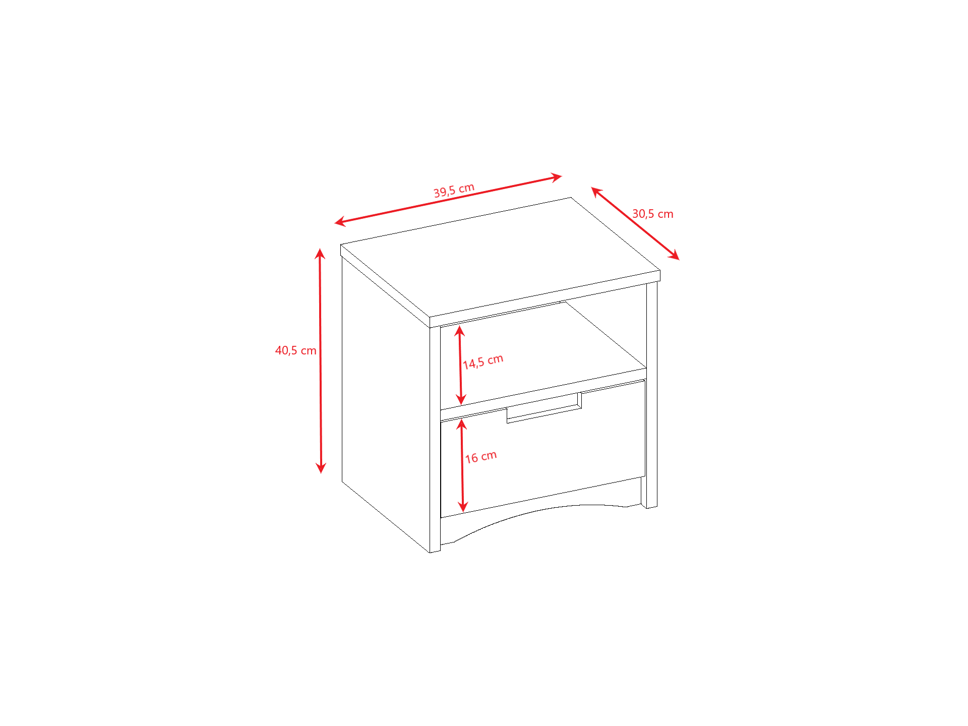 szafka-nocna-classic (5) Κομοδίνο Classic - Image 2