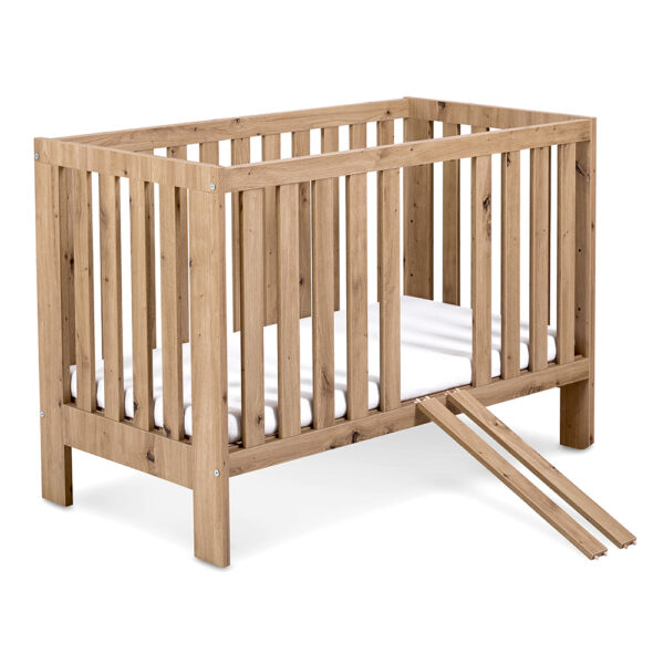 lozko-amelia-II-dab-wyjmowane-szczeble-600x600 Κούνια κρεβάτι Amelia II 120x60 εκ. Oak - Image 7