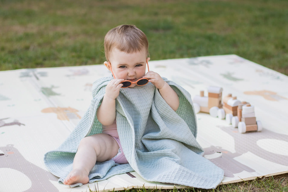 Pontso sage 4 Παιδικό Poncho Sage - Image 4