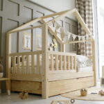 Housebed Plus with fence rail με συρτάρι / δεύτερο κρεβάτι