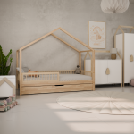 Housebed PLUS με στρογγυλό κάγκελο και συρτάρι ή δεύτερο κρεβάτι - Image 4