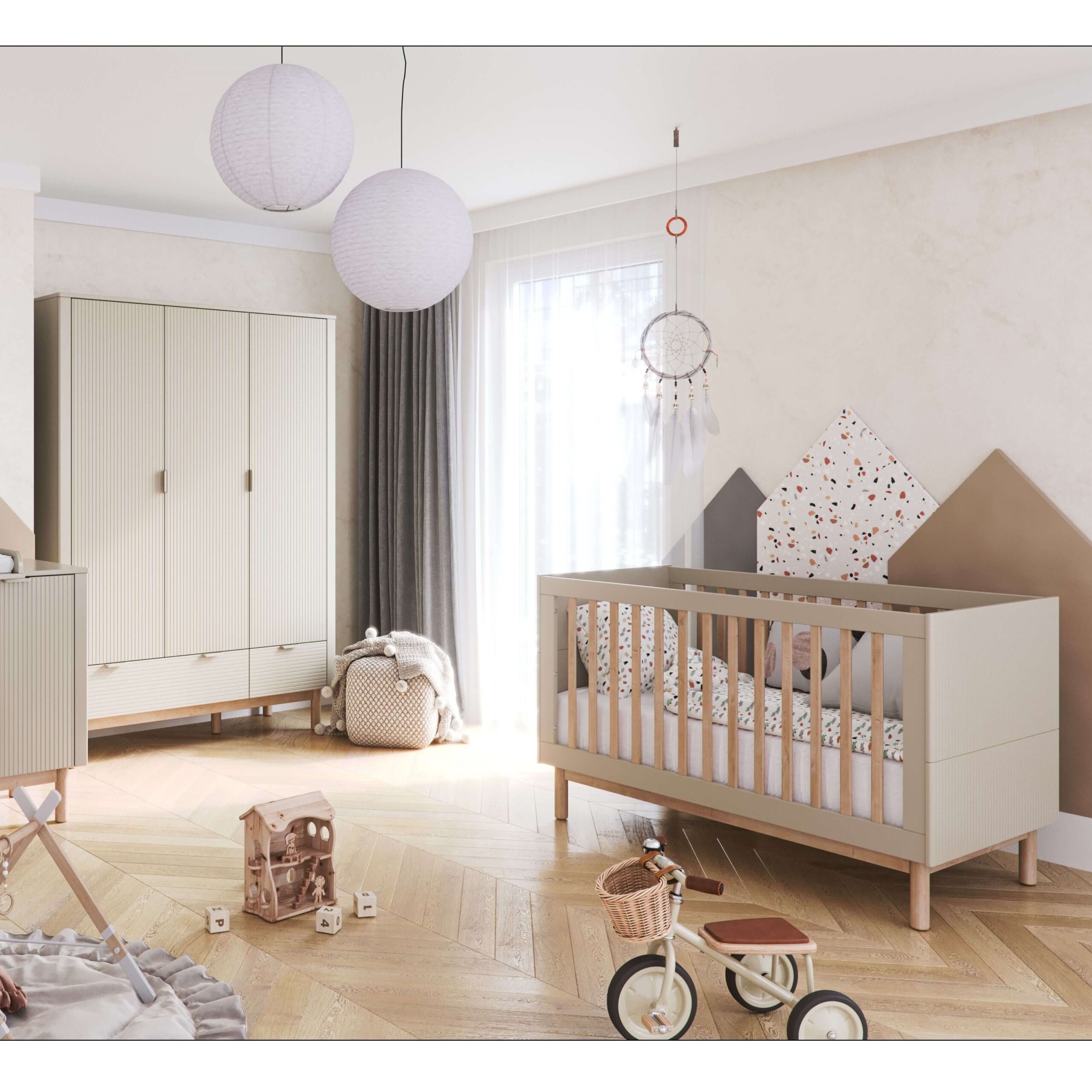 Milo sampagne Miloo Βρεφική Κούνια - Κρεβάτι 140x70εκ. - Image 2