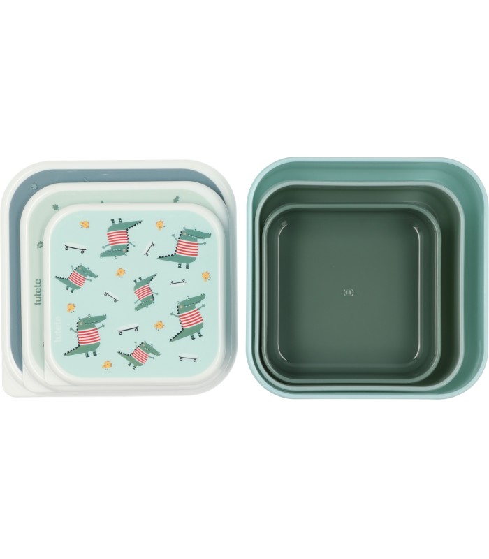 croc 3 Σετ 3 φαγητοδοχείων Croc - Image 3