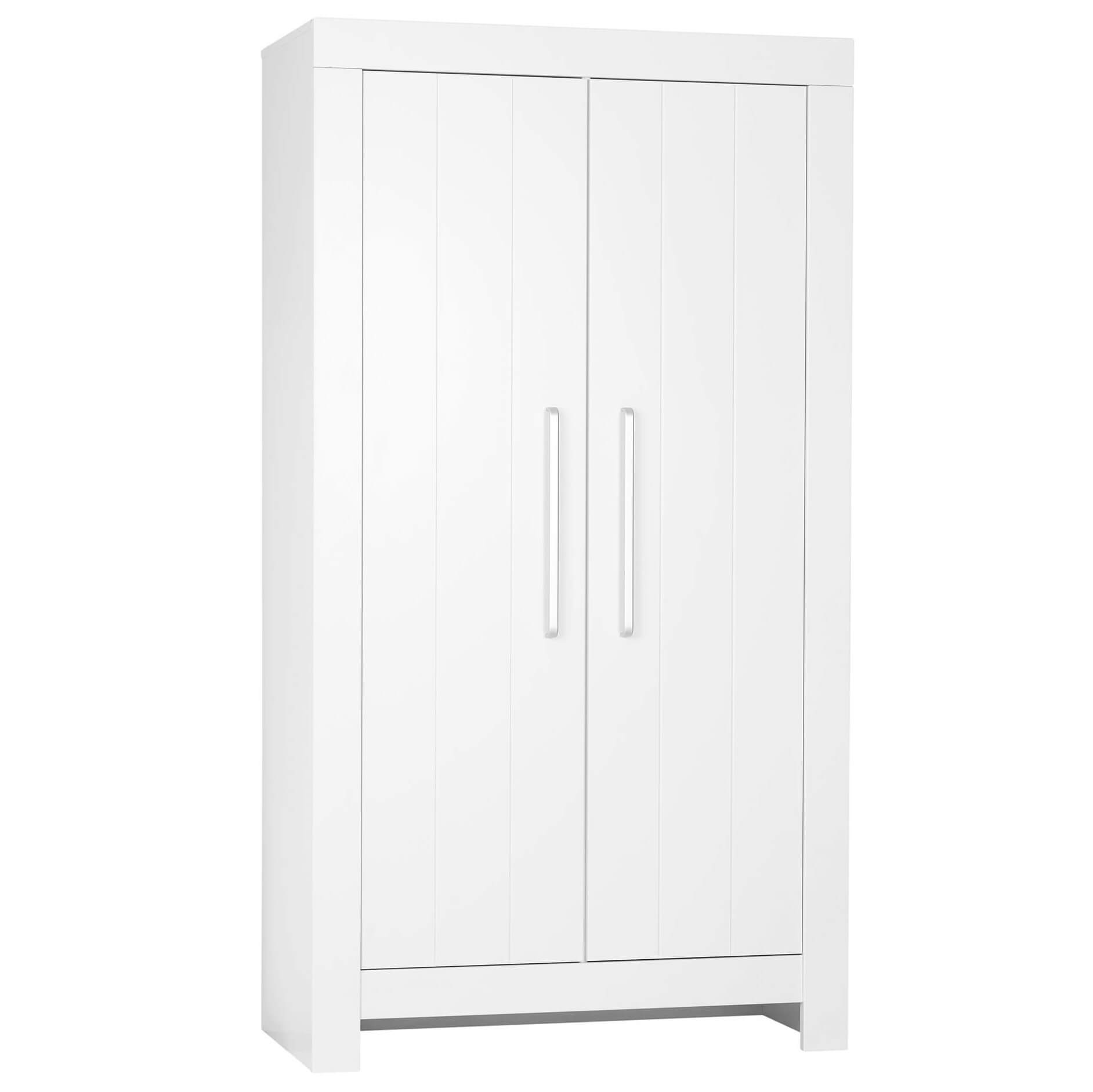 021-042-110 Δίφυλλη ντουλάπα Calmo Λευκή - Image 1