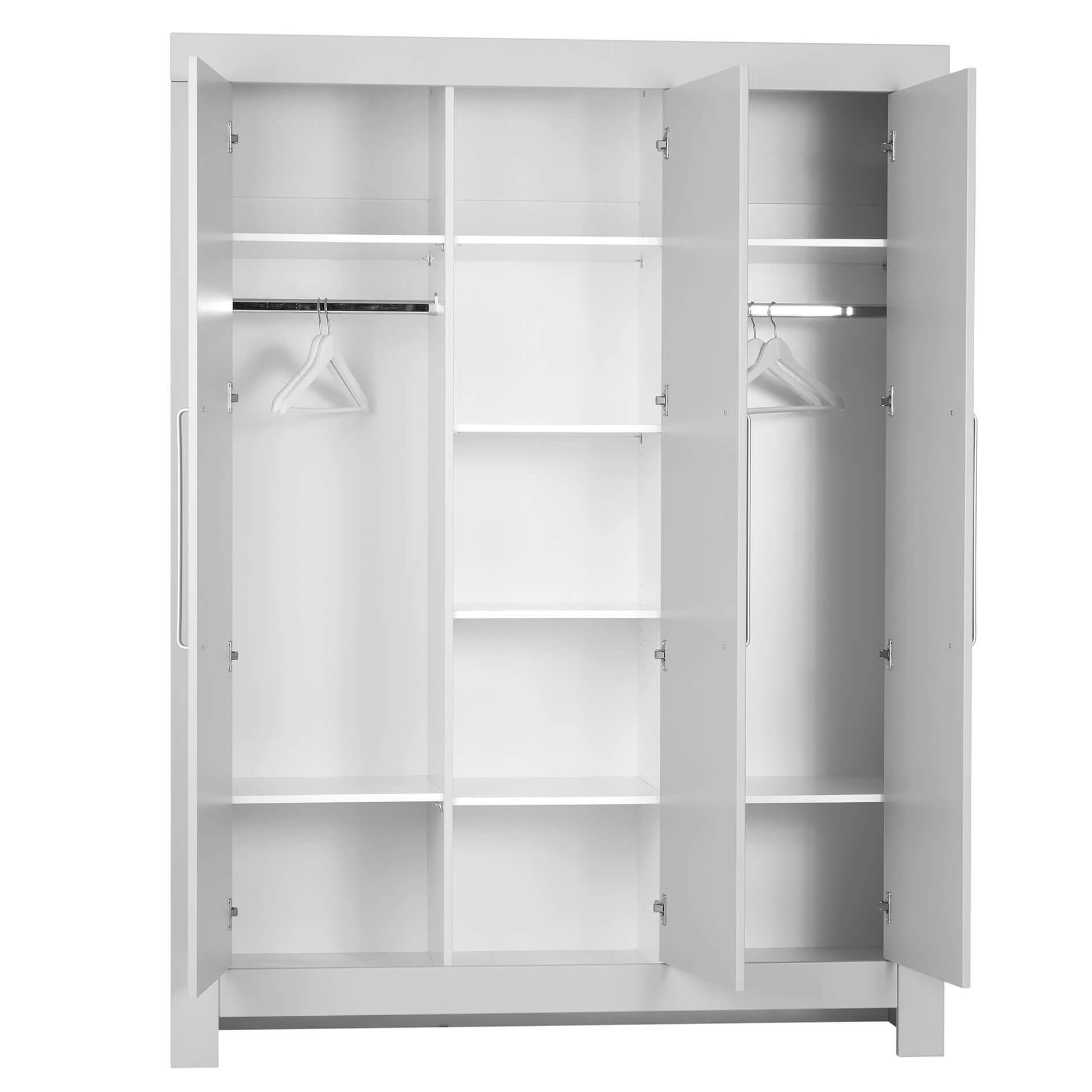 021-043-138-02 Τρίφυλλη ντουλάπα Calmo Γκρί - Image 6