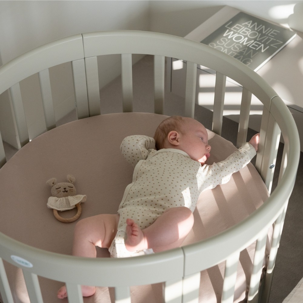 kounia 7 se 1 olive Κούνια Oval 7 σε 1 Olive με δώρο το στρώμα - Image 4