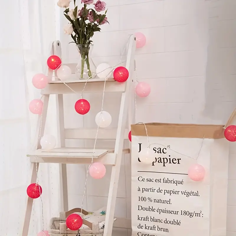 24e13ad4-1e08-45d7-bf25-a7ff8e6f7f6b Διακοσμητικά φωτάκια μπαταρίας σε σχήμα μπάλα - Image 6