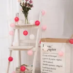 Διακοσμητικά φωτάκια μπαταρίας σε σχήμα μπάλα - Image 7