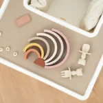 Παιχνίδι στοίβαξης από σιλικόνη Ουράνιο Τόξο - Image 3