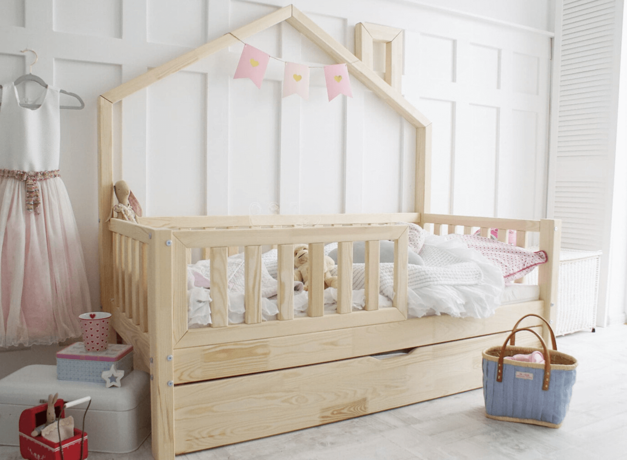 Bali plus kaminada Bali Plus with fence rail με συρτάρι / δεύτερο κρεβάτι - Image 4