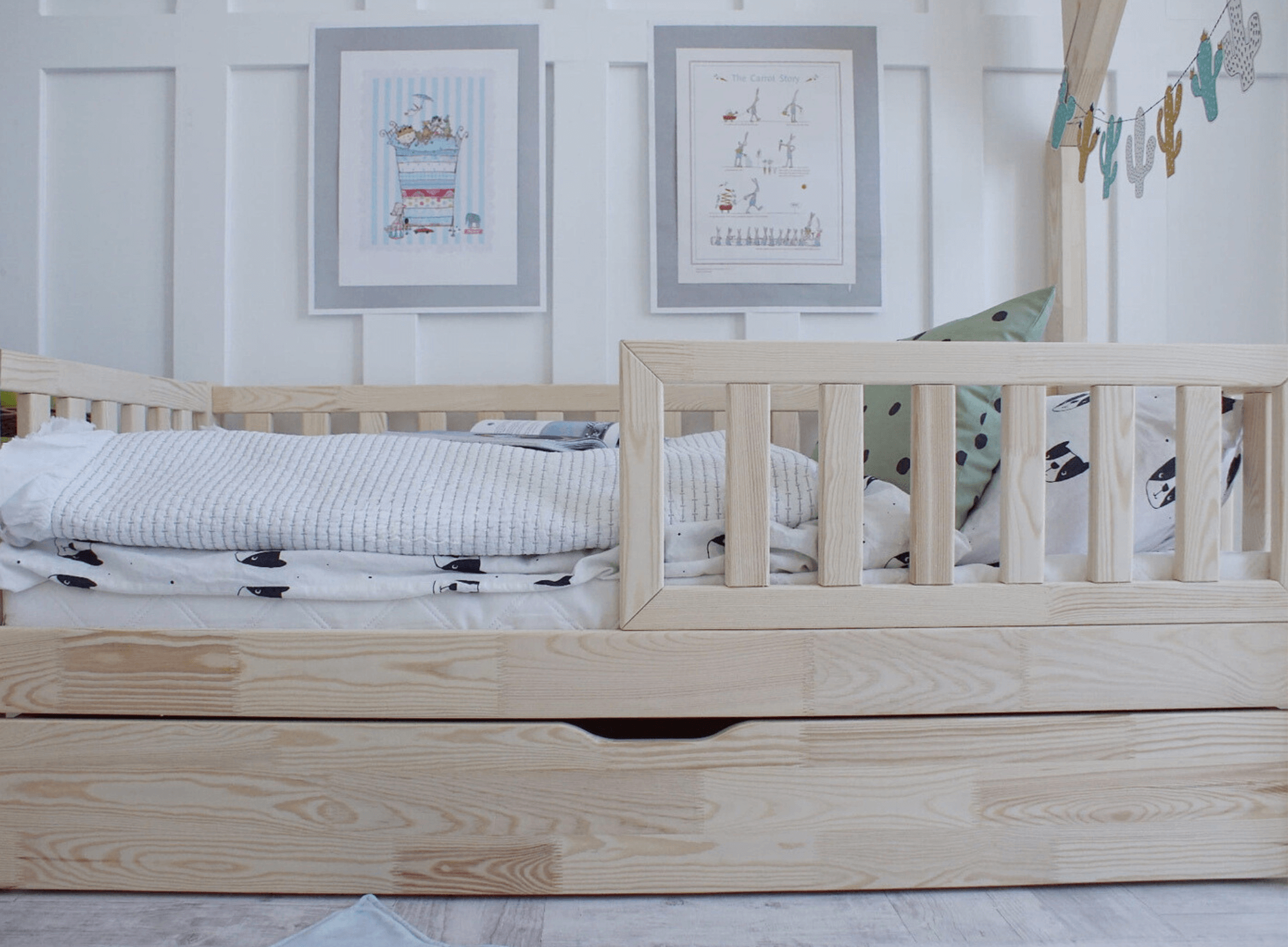 Untitled (28.575 x 15 cm) (3) (4) Mali Plus with fence rail με συρτάρι / δεύτερο κρεβάτι - Image 6