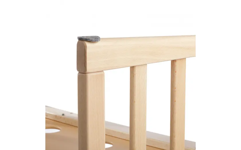 kagkelo oval kounia Κούνια 7 σε 1 Oval φυσικό ξύλο με δώρο στρώμα - Image 7