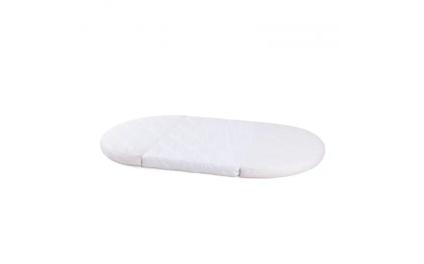 oval kounia stroma megalo Κούνια 7 σε 1 Oval φυσικό ξύλο με δώρο στρώμα - Image 4