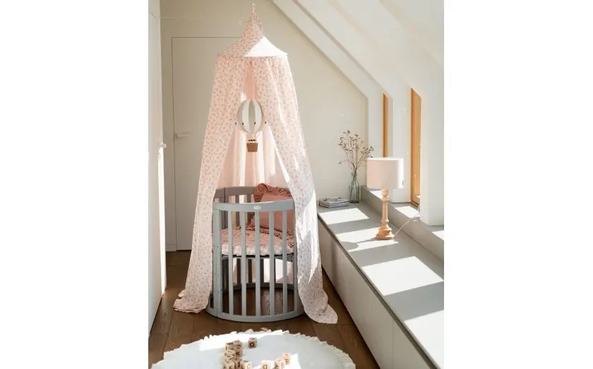 oval kounia 7 se 1 Κούνια Oval 7 σε 1 Grey με δώρο το στρώμα - Image 3