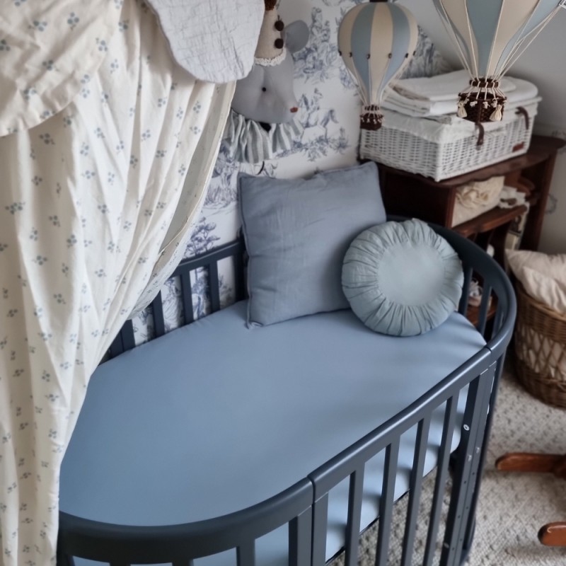 kounia 7 se 1 Graphite Κούνια Oval 7 σε 1 Graphite με δώρο το στρώμα - Image 8